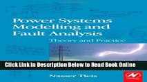 Read Power Systems Modelling and Fault Analysis: Theory and Practice (Newnes Power Engineering