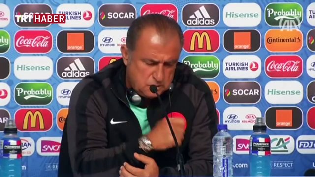 Fatih Terim basın mensuplarının sorularını cevapladı