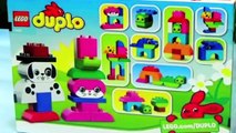 lego Children's Duplo Blocks Toy Making - Kids Educational Video