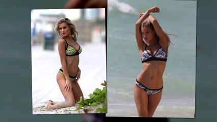 Joy Corrigan pose en bikini à Miami