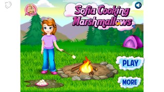Beautifull Disney Princess Sofia The First Sofia Cooking Marshmallows, Full HD 1080p