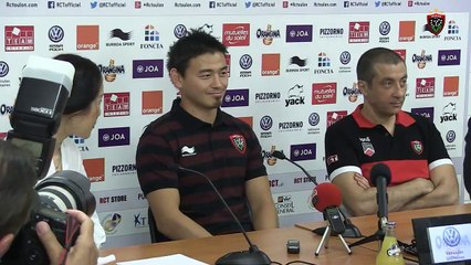 Présentation d'Ayumu Goromaru à Mayol