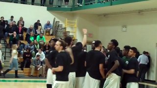 Nichols College men's basketball vs Endicott 2-25-16
