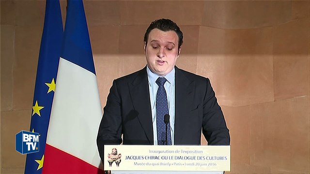 Martin Rey-Chirac évoquant son grand-père: Notre rendez-vous était au Quai Branly