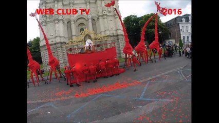 Final Grand'Place  Spéctacle  Les Girafes Saint Amand Les Eaux