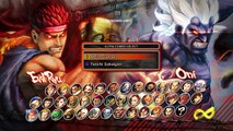 Super Street Fighter IV - Evil Ryu vs Oni - Gameplay PC Steam