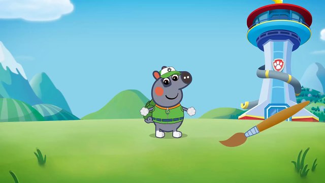 Peppa Pig em Português Brasil Surpresa Eggs Peppa Alterar Patrulha Canina Paw patrol Rocky