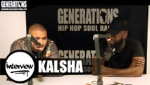 Kalsha - Interview (Live des studios de Generations)
