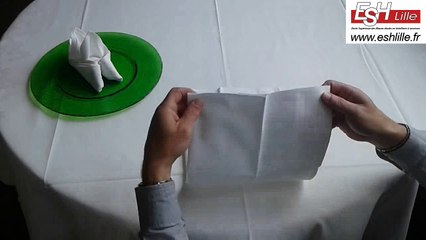 Pliage bateau - tuto ESH Lille