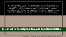 Read The Family Treasury Of Great Biographies Rembrandt Van Rijn 2-Elizabeth Barrett and Robert