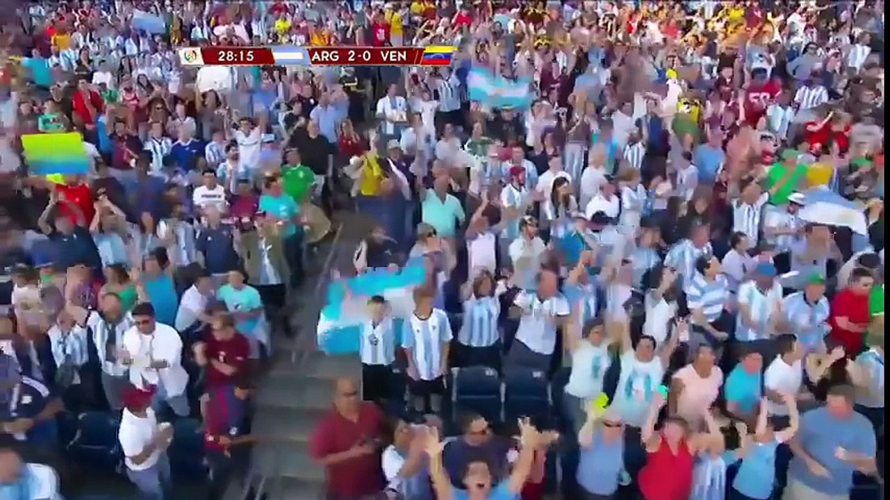 Argentina vs Venezuela 4-1 Copa America All Goals & Highlights 18-06-2016