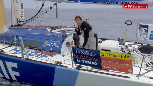 Solitaire Bompard-Le Figaro. Charlie Dalin : en tête de course sur Macif 2015