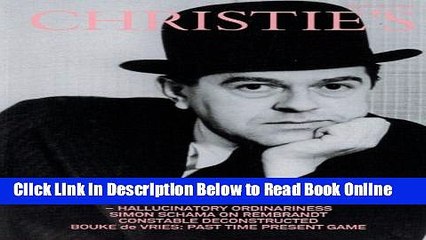 Download Christie s Magazine June July 2012 magazine, Magritte , Rembrandt, Constable