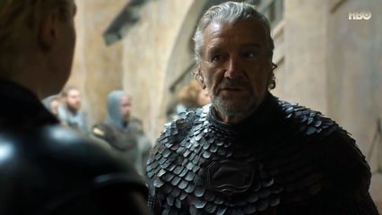 Game of Thrones  - the Blackfish 'I don't have enough men to help her take Winterfell. '