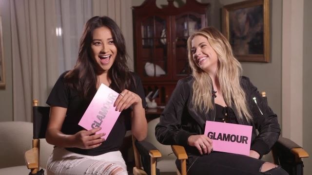 Pretty Little Liars Stars Shay Mitchell and Ashley Benson Play Which Liar?