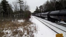 01/19/13 WB Amtrak Downeaster arrives Wells