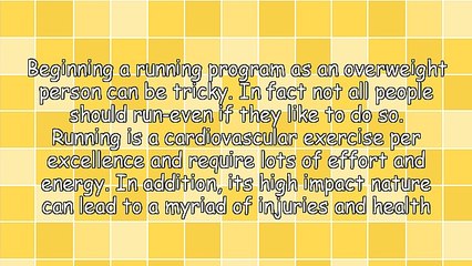 How to Run As a Fat Person - Beginner's Overweight Running Secrets