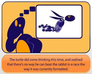 The POWER of a TEAM - Together Everyone Achieves More - The Rabbit and Turtle Modern Race Story-SD