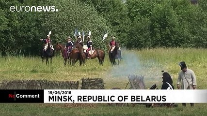 Belarus stages re-enactment of Napoleonic wars
