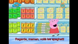 Peppa Pig au supermarché