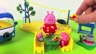 Peppa Pig ice cream Parlor with Play-Doh Full Review Toys of Peppa Pig