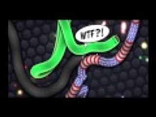 Slither.io ninja trolling and glitch? must watch!