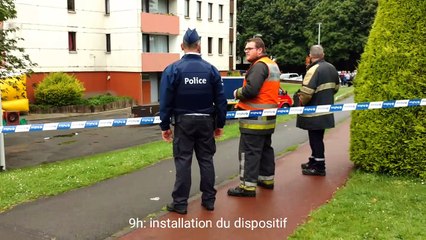 Un homme retranché chez lui à Saint-Ghislain menace de se jeter du haut du 11ème étage
