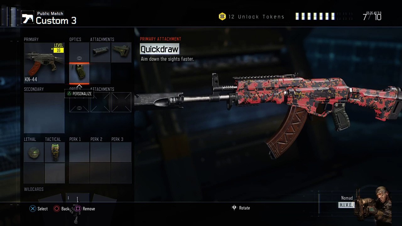 Black Ops 3 Best Class Setup Kn 44 Silenced Rush Class Video Dailymotion