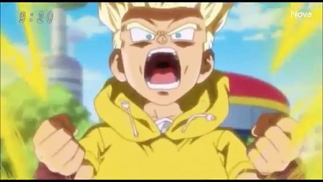 Trunks helps summon Goku, Vegeta, Beerus, and Whis! Black Goku tracking