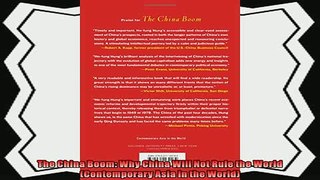 different   The China Boom Why China Will Not Rule the World Contemporary Asia in the World