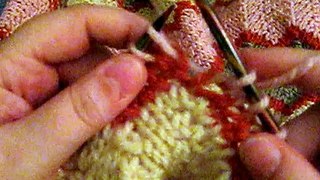 How To K1, K1tbl, K1 in one stitch (English style)