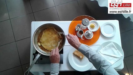 Crêpes flambées - tuto d'ESHLille