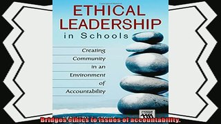 complete  Ethical Leadership in Schools Creating Community in an Environment of Accountability