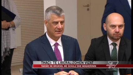 Thaçi: Të liberalizohen vizat - News, Lajme - Vizion Plus
