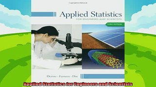 behold  Applied Statistics for Engineers and Scientists