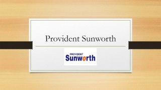 Provident Sunworth reviews