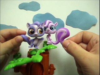 Смотреть земляничка Шарлотта  против,  littlest pet shop.