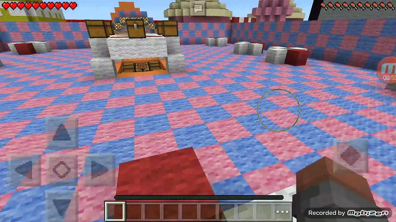 Minecraft PE Hunger games with zach and ethan