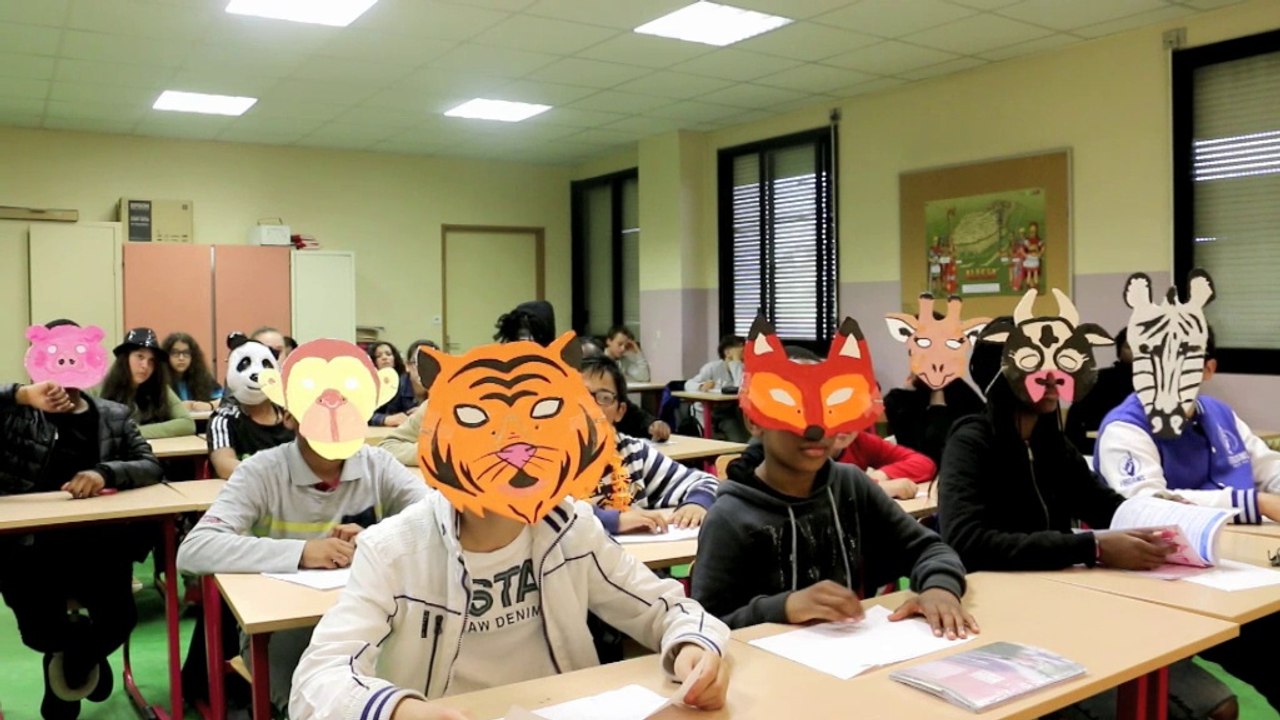 Atelier Vidéo CAC 2015-16 : "Création Audio, Création Visuelle". Classe de 6°3