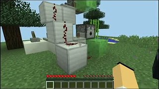 Minecraft - How to Make TNT Launcher! (1st Video)