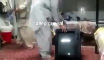 A Pakistani fan breaks TV after they lose match to India in World cup 2015 hahaha - YouTube