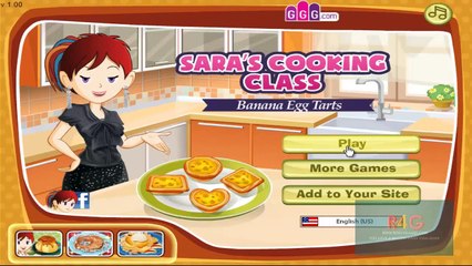 How to play sara cooking games – Banana Egg Tarts - game reviews