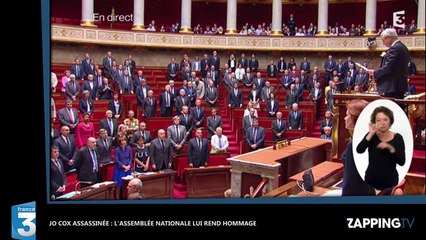 Jo Cox assassinée : L’Assemblée Nationale lui rend hommage