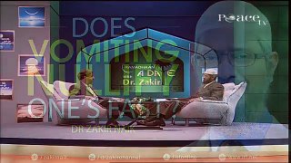DR ZAKIR NAIK - DOES VOMITING NULLIFY ONE'S FAST-