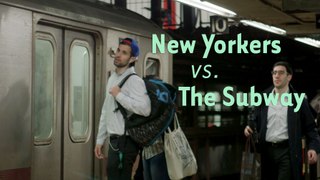 Watch NYers' Hearts Break As They JUST Miss The Subway Train