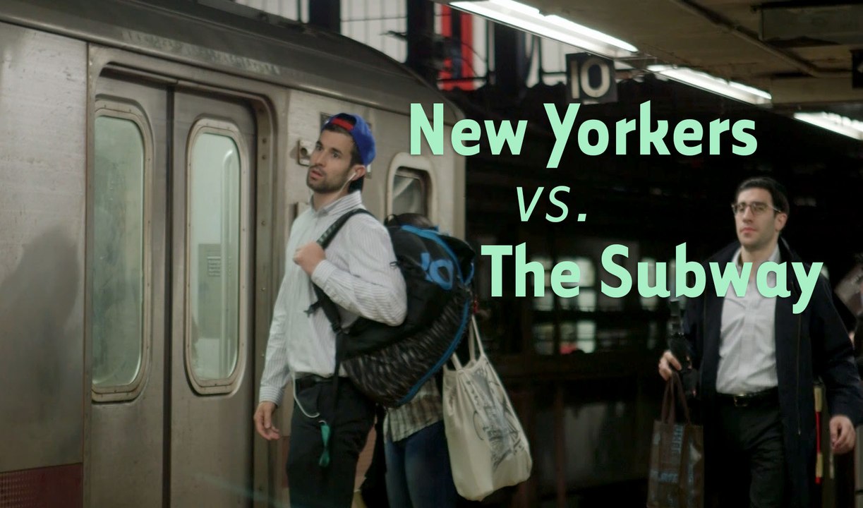 Watch NYers' Hearts Break As They JUST Miss The Subway Train