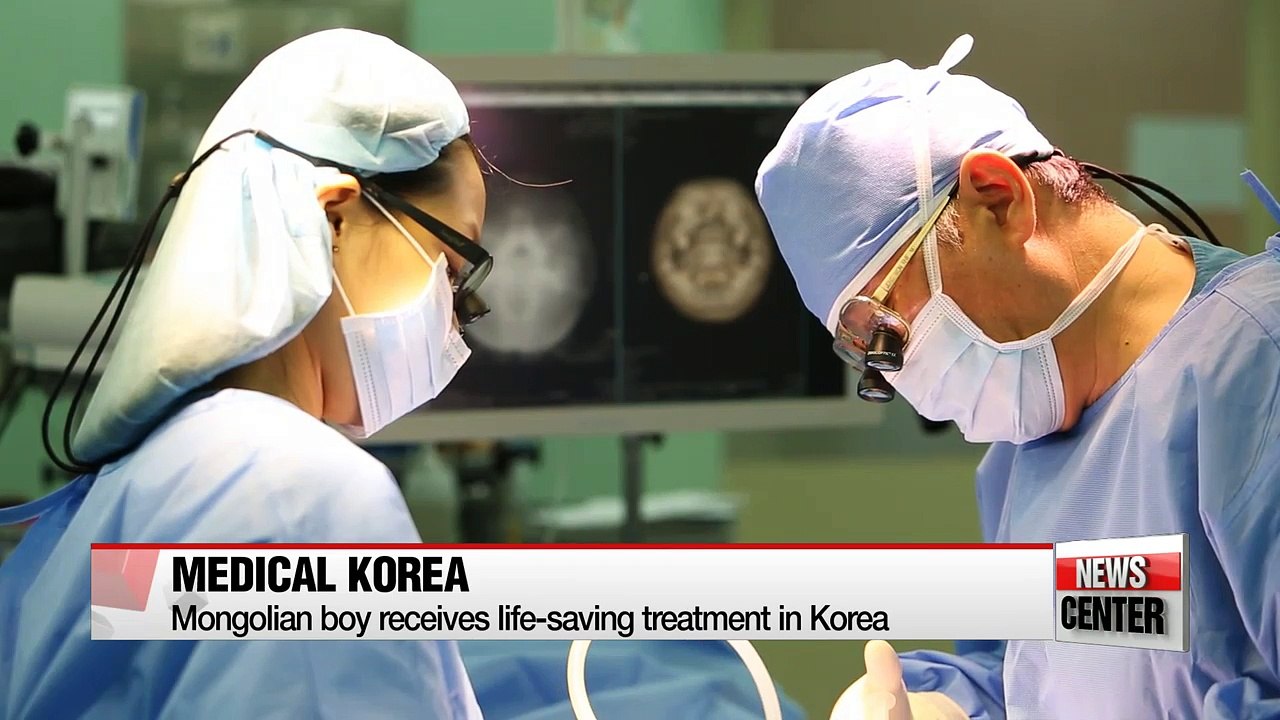 Korea provides medical treatment for a nine-year-old Mongolian boy