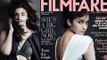 Alia Bhatt Poses Wild For Filmfare Magazine 2015 | View Pic's