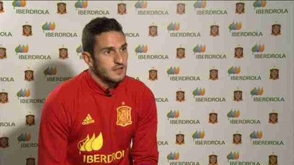 Koke: "La gente se ha vuelto a enganchar a España"