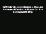 Read NMTA History Geography Economics Civics and Government 16 Teacher Certification Test Prep